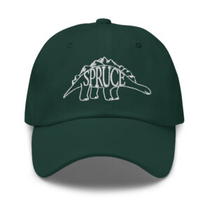 Adult | Spruce "Stego" Dad Hat - Spruce Green