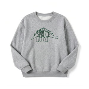 Youth | Spruce Stego Crewneck - Heather Gray