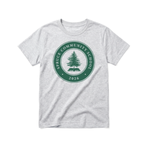 Youth | Spruce Crest T-Shirt - Ash Gray