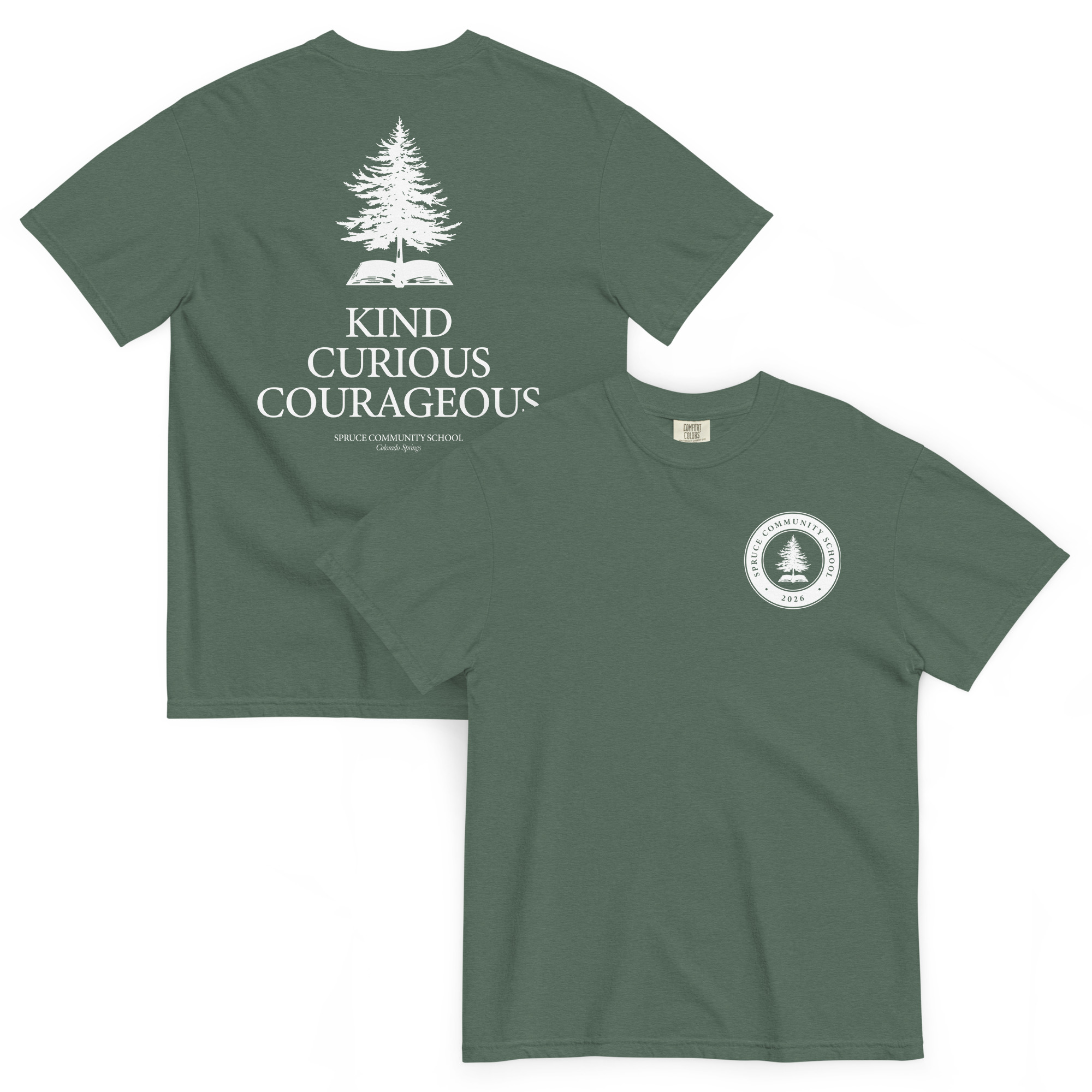 Adult | Crest T-Shirt – Green