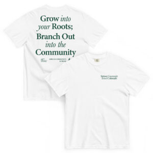 Adult | Colorado T-Shirt "Roots and Branches" - White/Green
